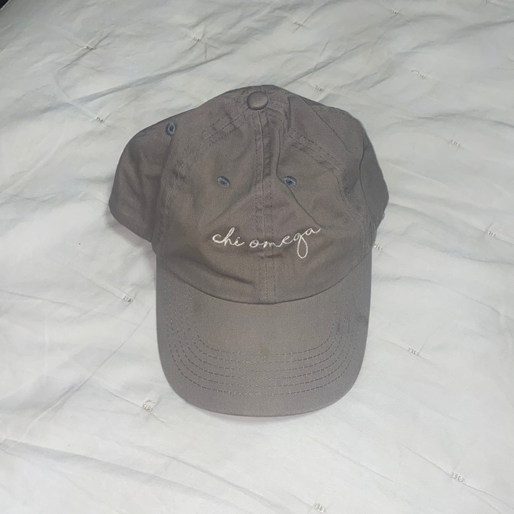 Chi omega script hat